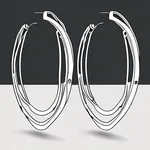 large hoop earrings image